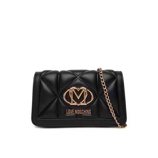 LOVE MOSCHINO Torebka JC5640PP1NLC0000 Czarny ze sklepu MODIVO w kategorii Kopertówki - zdjęcie 184848883