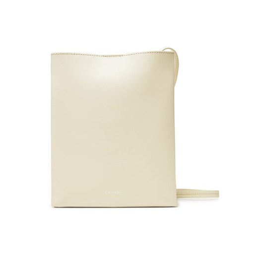 Calvin Klein Torebka Line Ns Crossbody Lth Bag LV04F3005G Biały ze sklepu MODIVO w kategorii Listonoszki - zdjęcie 184848921