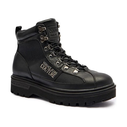 Versace Jeans Couture Buty wysokie SYRIUS DIS. 46 | z dodatkiem skóry ze sklepu Gomez Fashion Store w kategorii Buty zimowe męskie - zdjęcie 184849874