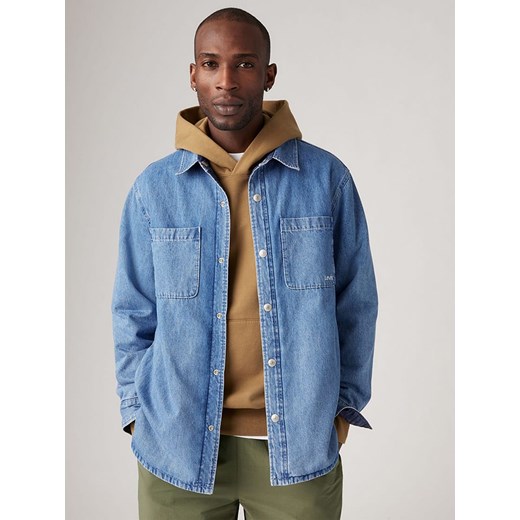 Levi&apos;s Kurtka dżinsowa w kolorze niebieskim L Limango Polska okazja