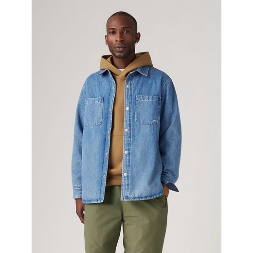 Levi&apos;s Kurtka dżinsowa w kolorze niebieskim M wyprzedaż Limango Polska