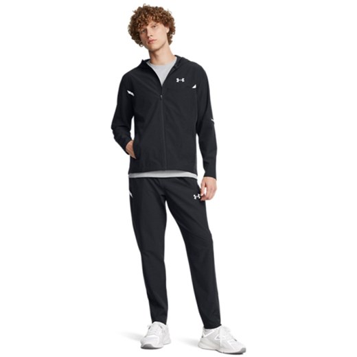 Męskie spodnie treningowe Under Armour UA Woven Utility Pants - czarne ze sklepu Sportstylestory.com w kategorii Spodnie męskie - zdjęcie 184857132