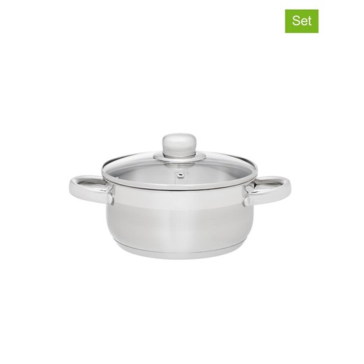 Maku 2-częściowy zestaw &quot;Basic&quot; - Ø 18 cm ze sklepu Limango Polska w kategorii Garnki - zdjęcie 184857522