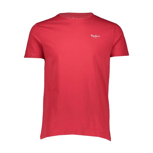 Pepe Jeans Koszulka w kolorze czerwonym ze sklepu Limango Polska w kategorii T-shirty męskie - zdjęcie 184859312