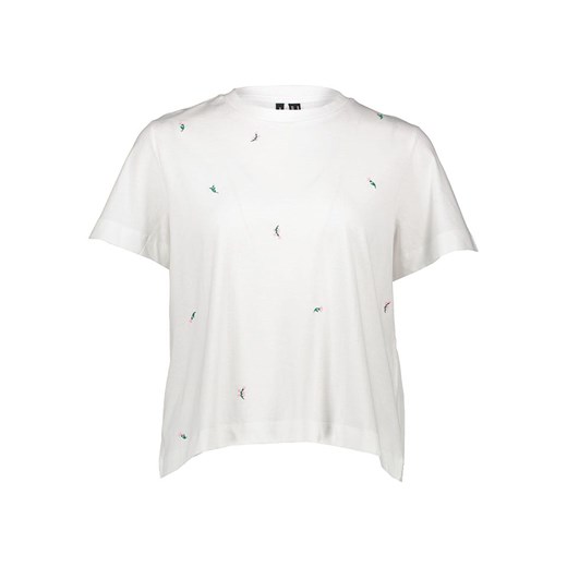 Vero Moda Koszulka w kolorze białym ze sklepu Limango Polska w kategorii Bluzki damskie - zdjęcie 184859364