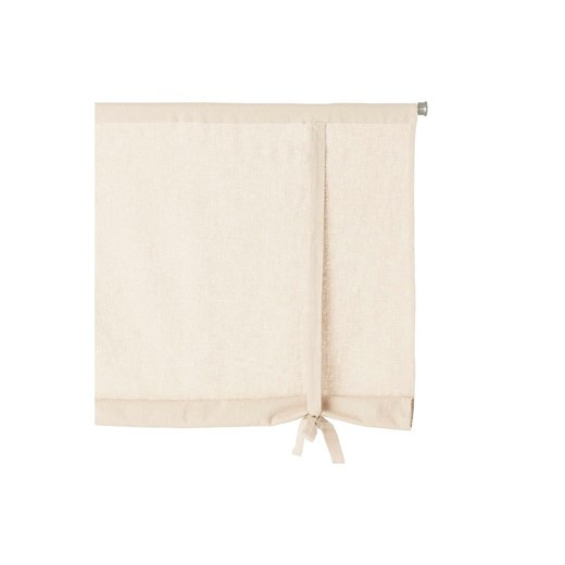 Ellos Home Zasłona podwijana &quot;Elly&quot; w kolorze kremowym Ellos Home 100x100 cm wyprzedaż Limango Polska