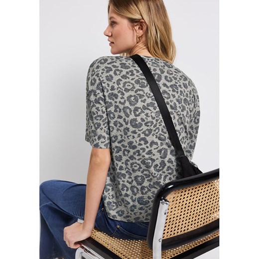 Street One Koszulka w kolorze szarym Street One 42 wyprzedaż Limango Polska