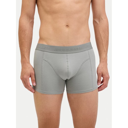 Jack&Jones Komplet 3 par bokserek Ordinary 12275575 Szary ze sklepu MODIVO w kategorii Majtki męskie - zdjęcie 184860441