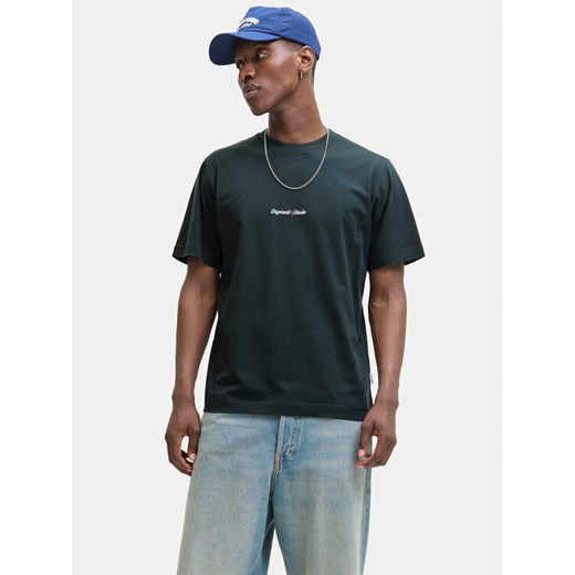 Jack&Jones T-Shirt Norrebro 12282892 Szary Relaxed Fit ze sklepu MODIVO w kategorii T-shirty męskie - zdjęcie 184860491