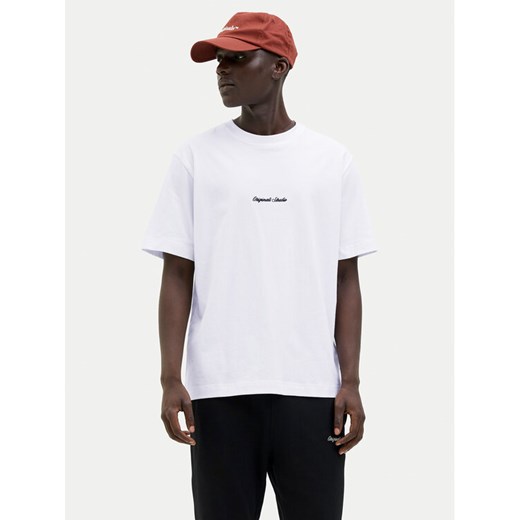 Jack&Jones T-Shirt Norrebro 12282892 Biały Relaxed Fit ze sklepu MODIVO w kategorii T-shirty męskie - zdjęcie 184860500