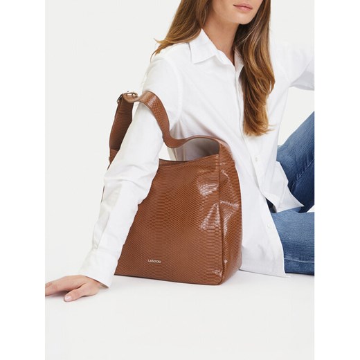 Lasocki Torebka C-LSK-L-004-08 Brązowy ze sklepu MODIVO w kategorii Torby Shopper bag - zdjęcie 184861000
