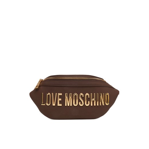 LOVE MOSCHINO Saszetka nerka JC4195PP1NKD0301 Brązowy ze sklepu MODIVO w kategorii Nerki - zdjęcie 184861034
