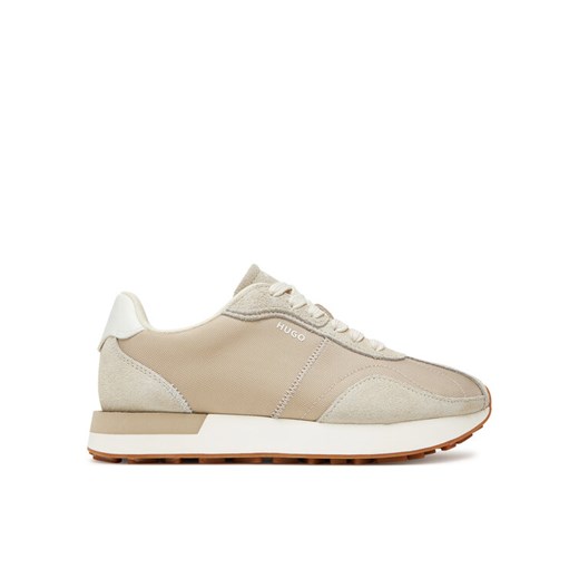 HUGO Sneakersy Kiria 50548131 Beżowy ze sklepu MODIVO w kategorii Buty sportowe damskie - zdjęcie 184861061