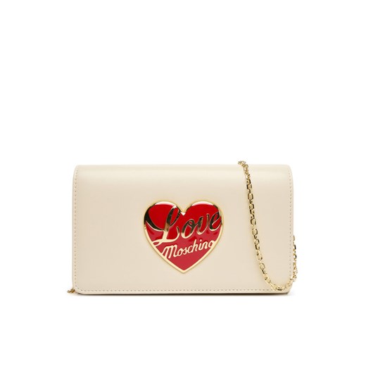 LOVE MOSCHINO Torebka JC4186PP1NLP0110 Écru ze sklepu MODIVO w kategorii Kopertówki - zdjęcie 184861063