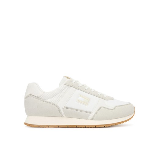 Tommy Jeans Sneakersy Tjm Runner Casual EM0EM01617 Écru ze sklepu MODIVO w kategorii Buty sportowe męskie - zdjęcie 184861084