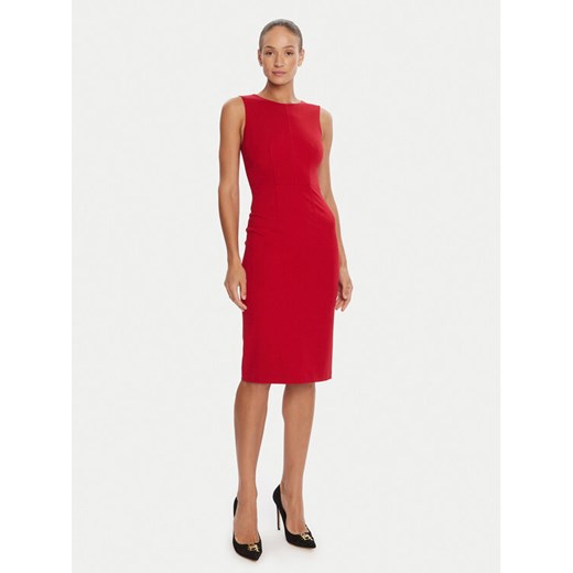 Marciano Guess Sukienka koktajlowa 5YGK30 7160A Czerwony Slim Fit ze sklepu MODIVO w kategorii Sukienki - zdjęcie 184861090