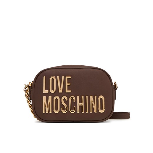 LOVE MOSCHINO Torebka JC4026PP1NKD0301 Brązowy ze sklepu MODIVO w kategorii Listonoszki - zdjęcie 184861143