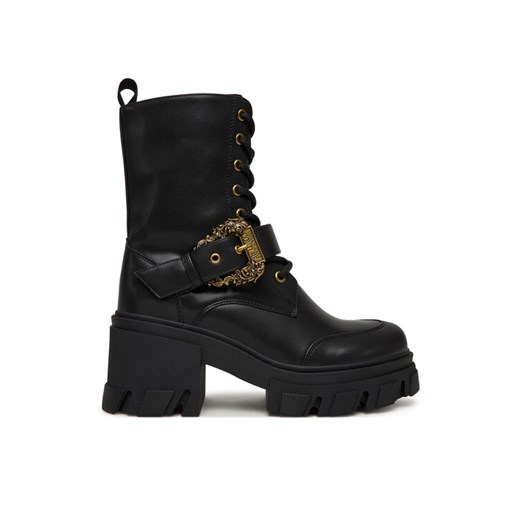 Versace Jeans Couture Botki 79VA3S86 71570 899 Czarny ze sklepu MODIVO w kategorii Botki - zdjęcie 184861172