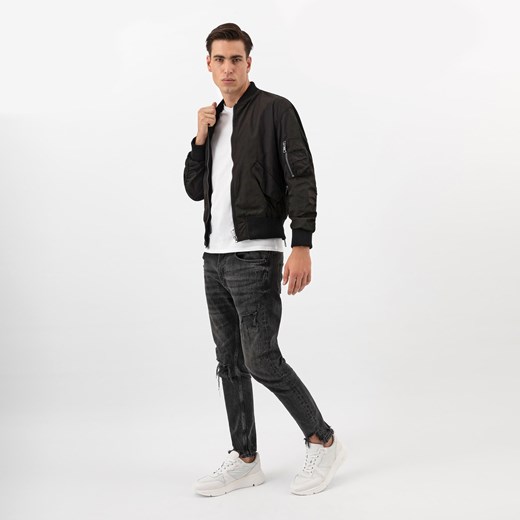 Wojas Białe Sneakersy Męskie Z Łączonych Materiałów ze sklepu Wojas w kategorii Buty sportowe męskie - zdjęcie 184862112
