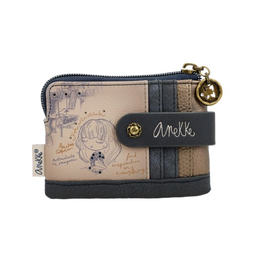 Etui na karty - ANEKKE MADEMOISELLE STUDIO 41849-027 ze sklepu Tymoteo.pl - sklep obuwniczy w kategorii Etui - zdjęcie 184862401