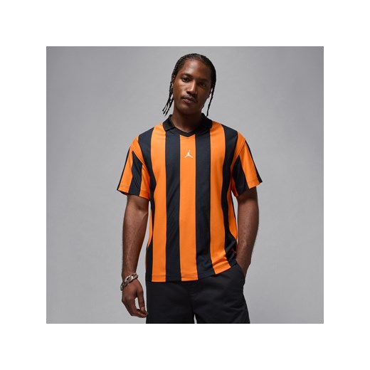 Męska uniwersytecka koszulka bramkarska Jordan Brooklyn - Czerń ze sklepu Nike poland w kategorii T-shirty męskie - zdjęcie 184862740