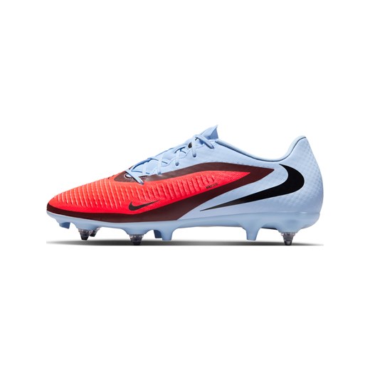 Korki piłkarskie na miękką murawę Nike Phantom 6 Low Academy - Niebieski ze sklepu Nike poland w kategorii Buty sportowe męskie - zdjęcie 184862784