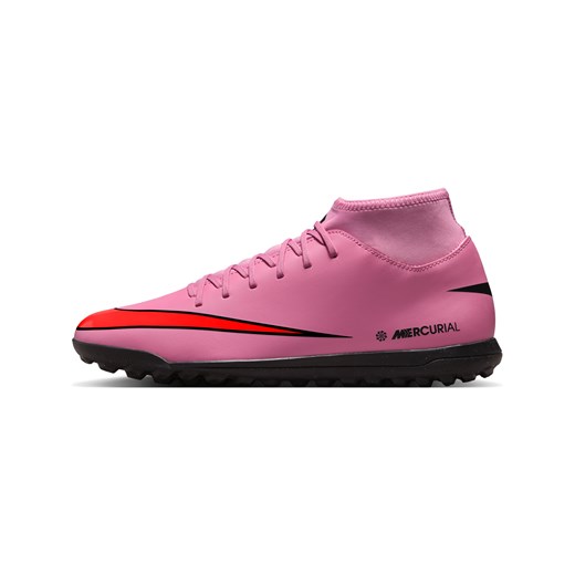 Buty piłkarskie typu high top na nawierzchnię typu turf Nike Mercurial Superfly 10 Club - Różowy ze sklepu Nike poland w kategorii Buty sportowe męskie - zdjęcie 184862862