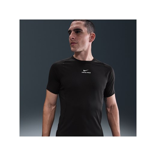 Męska koszulka z krótkim rękawem Dri-FIT Nike Pro Training - Czerń ze sklepu Nike poland w kategorii T-shirty męskie - zdjęcie 184862920