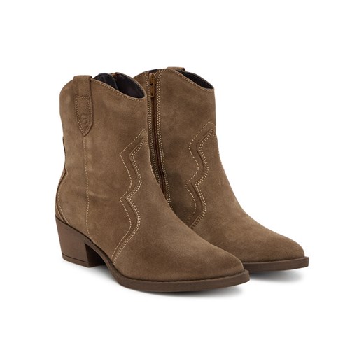 Kowbojki Tamaris 1-25702-41 Brązowy Tamaris 37 eobuwie.pl