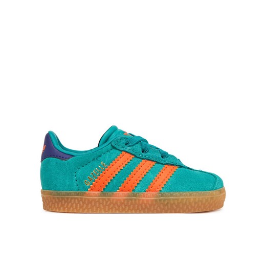 Sneakersy adidas Gazelle Comfort Closure JR5940 Zielony ze sklepu eobuwie.pl w kategorii Buty sportowe dziecięce - zdjęcie 184863693