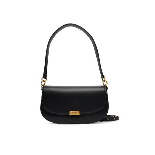 Torebka Tommy Hilfiger Iconic Leather Crossover AW0AW18204 Czarny ze sklepu eobuwie.pl w kategorii Listonoszki - zdjęcie 184863760