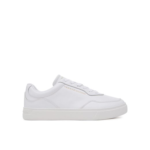 Sneakersy Tommy Hilfiger Casual Cupsole FW0FW08689 Biały ze sklepu eobuwie.pl w kategorii Buty sportowe damskie - zdjęcie 184863763