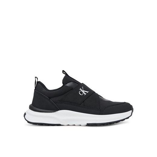 Sneakersy Calvin Klein Low Cut Sneaker V3X9-83172-1845 D Czarny ze sklepu eobuwie.pl w kategorii Buty sportowe dziecięce - zdjęcie 184863793