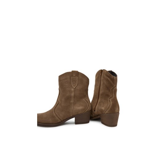 Kowbojki Tamaris 1-25702-41 Brązowy Tamaris 37 eobuwie.pl