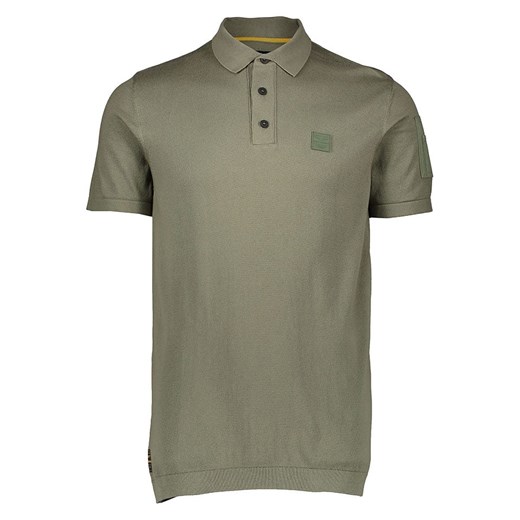 PME Legend Koszulka polo w kolorze khaki ze sklepu Limango Polska w kategorii T-shirty męskie - zdjęcie 184864850