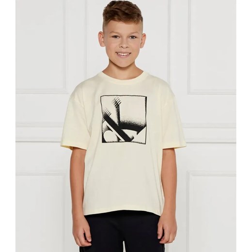 Calvin Klein Jeans T-shirt | Relaxed fit ze sklepu Gomez Fashion Store w kategorii T-shirty chłopięce - zdjęcie 184866241