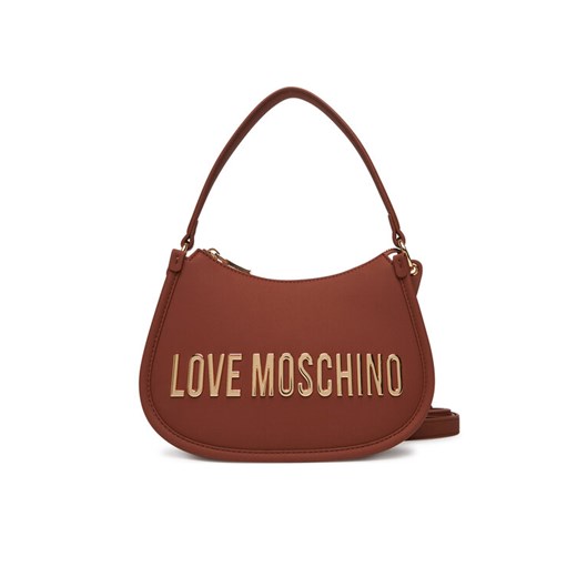 Torebka LOVE MOSCHINO JC4027PP1NKD0312 Brązowy ze sklepu eobuwie.pl w kategorii Torebki damskie - zdjęcie 184866530