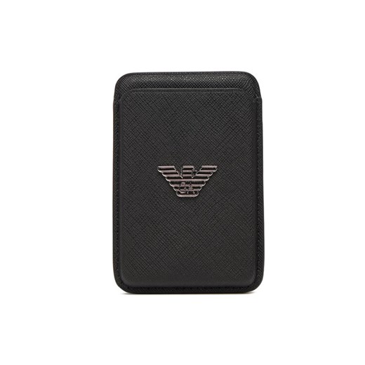Emporio Armani Etui na karty kredytowe EM003599 AF13666 UC001 Czarny ze sklepu MODIVO w kategorii Etui - zdjęcie 184866824