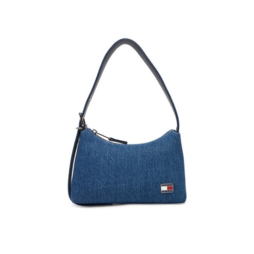 Tommy Jeans Torebka Tjw Cool Denim Shoulder Bag AW0AW17877 Niebieski ze sklepu MODIVO w kategorii Torebki damskie - zdjęcie 184866871
