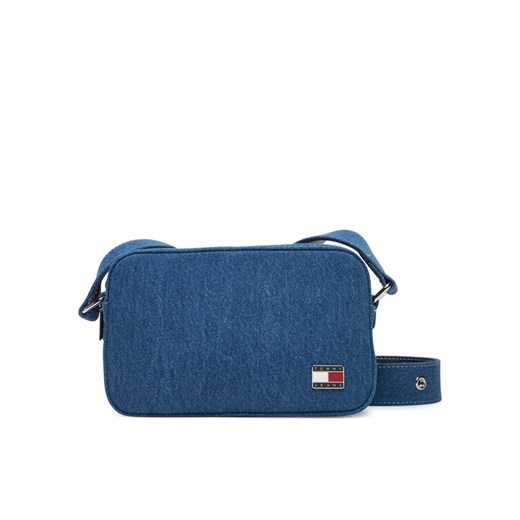 Tommy Jeans Torebka Tjw Cool Denim Camera Bag AW0AW17874 Niebieski ze sklepu MODIVO w kategorii Listonoszki - zdjęcie 184866883