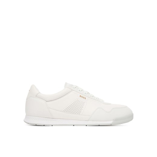 BOSS Sneakersy Nitan 50548658 Biały ze sklepu MODIVO w kategorii Buty sportowe męskie - zdjęcie 184866940