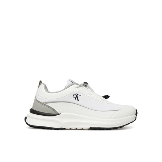 Calvin Klein Sneakersy Low Cut Lace-Up Sneaker V3X9-83171-1844 D Biały ze sklepu MODIVO w kategorii Buty sportowe dziecięce - zdjęcie 184866951