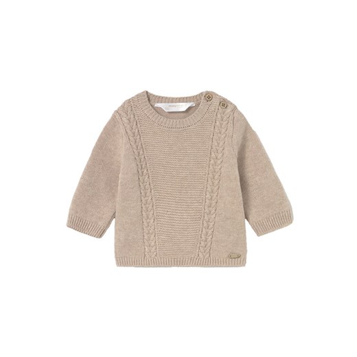 Mayoral Sweter 2334 Beżowy Regular Fit ze sklepu MODIVO w kategorii Bluzy i swetry - zdjęcie 184866952