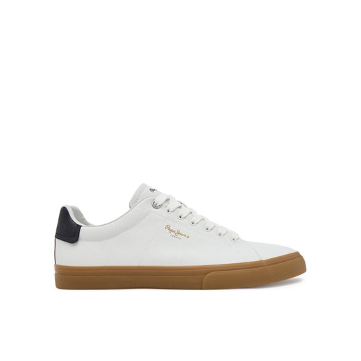 Pepe Jeans Tenisówki Kenton Base PMS300003 Écru ze sklepu MODIVO w kategorii Trampki męskie - zdjęcie 184867001