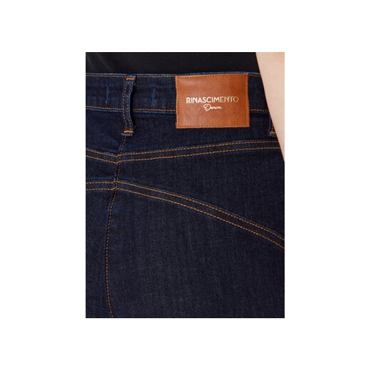 Rinascimento Jeansy CFC0126161003 Granatowy Flare Fit Rinascimento XS MODIVO