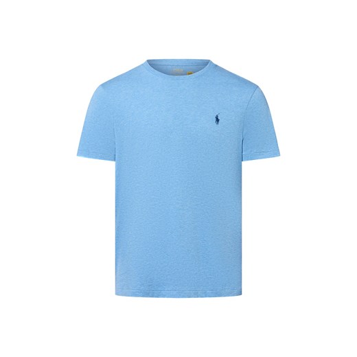 Polo Ralph Lauren Koszulka męska Mężczyźni Bawełna jasnoniebieski marmurkowy ze sklepu vangraaf w kategorii T-shirty męskie - zdjęcie 184868391