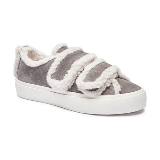 INUIKII Skórzane sneakersy VELCRO | shearling ze sklepu Gomez Fashion Store w kategorii Buty sportowe damskie - zdjęcie 184868393