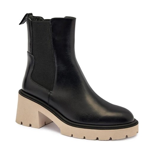 Marc Cain Skórzane sztyblety na słupku ze sklepu Gomez Fashion Store w kategorii Botki - zdjęcie 184868430