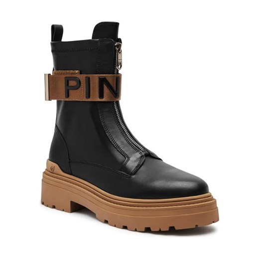 Pinko Skórzana botki MIA 13 Pinko 36 Gomez Fashion Store