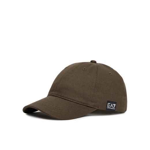 EA7 Emporio Armani Czapka z daszkiem 7X000047 AF11989 U6139 Brązowy ze sklepu MODIVO w kategorii Czapki z daszkiem damskie - zdjęcie 184869620